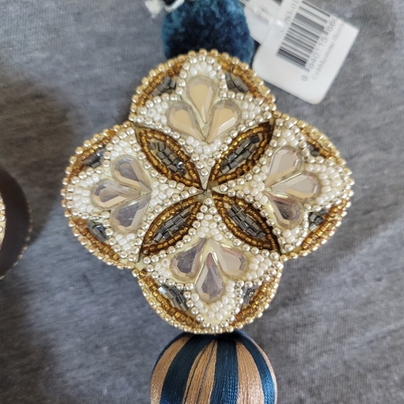 Two MacKenzie-Childs Cobblestone Beaded Tassels - Picture 11 of 11